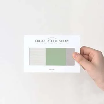 Monolike Color Palette Sticky Plan - 30 Sheets Memo Pad