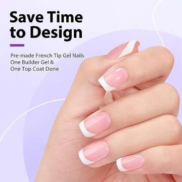 btartboxnails XCOATTIPS French Nails Kit