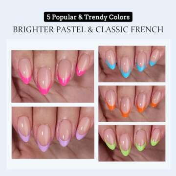 btartboxnails XCOATTIPS French Nails Kit