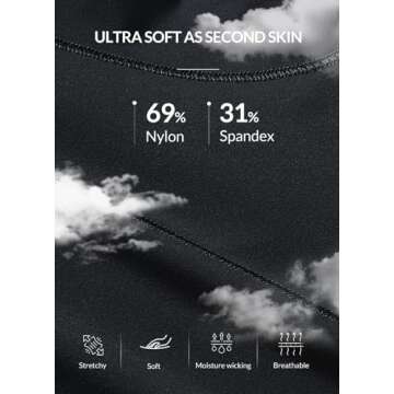 BALEAF Nuleaf High Neck Longline Sports Bra for Women U Back Workout Tank Top Padeed Yoga Crop Tops Black S