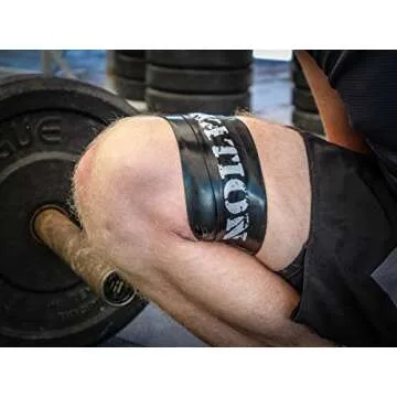 WOD Nation Muscle Floss Bands with Carrying Case for Tack, Flossing & Sore Muscles, Mobility – 2-Pack (Black Heavy & Red Medium)