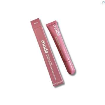 Rhode Peptide Lip Tint, Sheer Color and Hydrating Finish, 3 fl oz, 10ml (Ribbon)