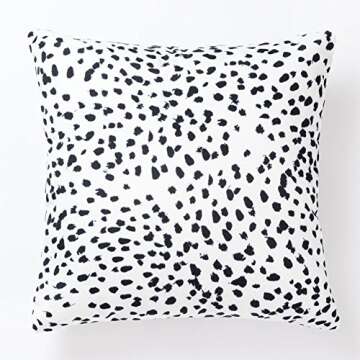 Pantaknot Dalmatian Spots Decorative Throw Pillow Covers Set of 2 Cheetah Pillowcase Cushion Home Décor, 18 x 18 Inch