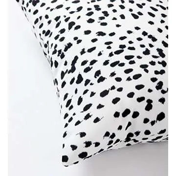 Pantaknot Dalmatian Spots Throw Pillow Covers Set of 2