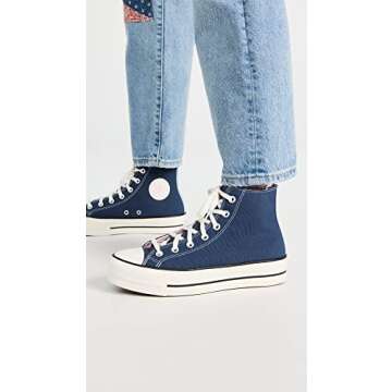 Converse Chuck Taylor All Star Lift Platform Denim Sneakers