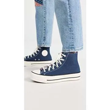 Converse Chuck Taylor All Star Lift Platform Denim Sneakers