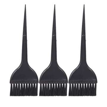 Beaupretty 12pcs Hair Dye Brushes Hair Color Tint Applicator Brushes Professional Hair Bleach Styling Brushes for Salon or Home Use