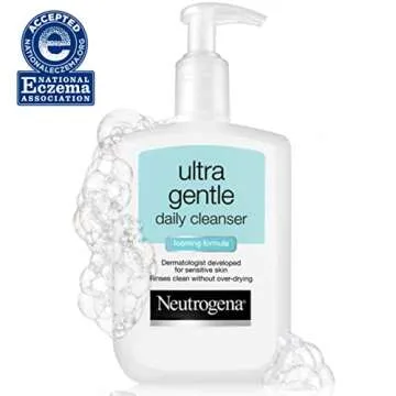 Neutrogena Gentle Daily Face Wash for Sensitive Skin, 12 fl. oz, Pack of 3