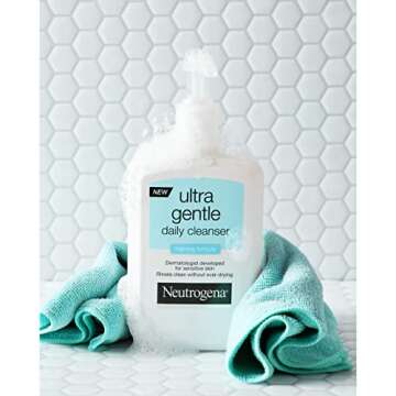 Neutrogena Ultra Gentle Daily Cleansing Face Wash for Sensitive Skin