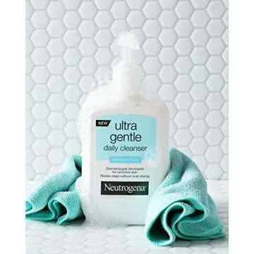 Neutrogena Ultra Gentle Daily Cleansing Face Wash for Sensitive Skin