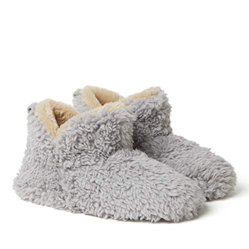 Dearfoams Women's Chelsea Bootie Slippers for Cozy Comfort