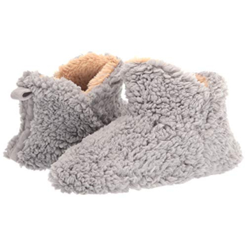 Dearfoams Women's Chelsea Bootie Slippers for Cozy Comfort