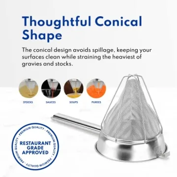 New Star Foodservice Bouillon Strainer for Ultimate Cooking