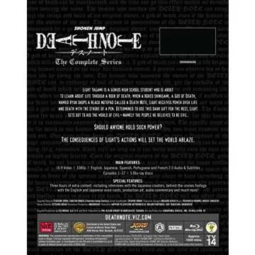 Death Note Complete Series on Blu-ray Enhancing Anime Experience