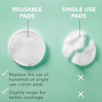 Eco-Friendly Reusable Makeup Remover Pads for All Skin Types
