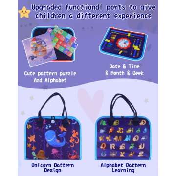 Medxin Busy Board: Engaging Montessori Learning for Toddlers