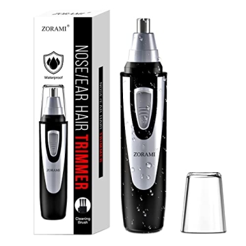 Ear and Nose Hair Trimmer Clipper - 2024 Professional Painless Eyebrow & Facial Hair Trimmer for Men...