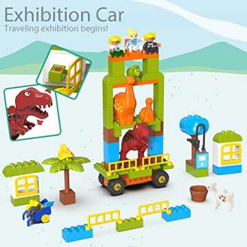 Anpcso Kids Toys Building Set for Ages 2 to 7