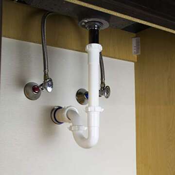 Plumb Pak 200WK P Trap, 1-1/4-Inch by 1-1/4-Inch, White