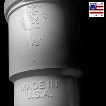 Plumb Pak 200WK P Trap, 1-1/4-Inch by 1-1/4-Inch, White