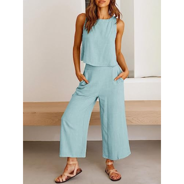 Trendy ANRABESS Summer 2 Piece Outfits for Women