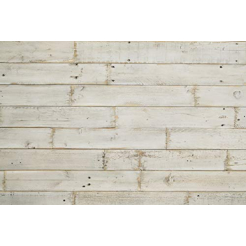 Ashley Fregine End Table with Shelf, Weathered White Finish