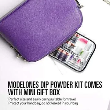 MODELONES Dip Powder Nail Kit: No Lamp Nail Art Solution