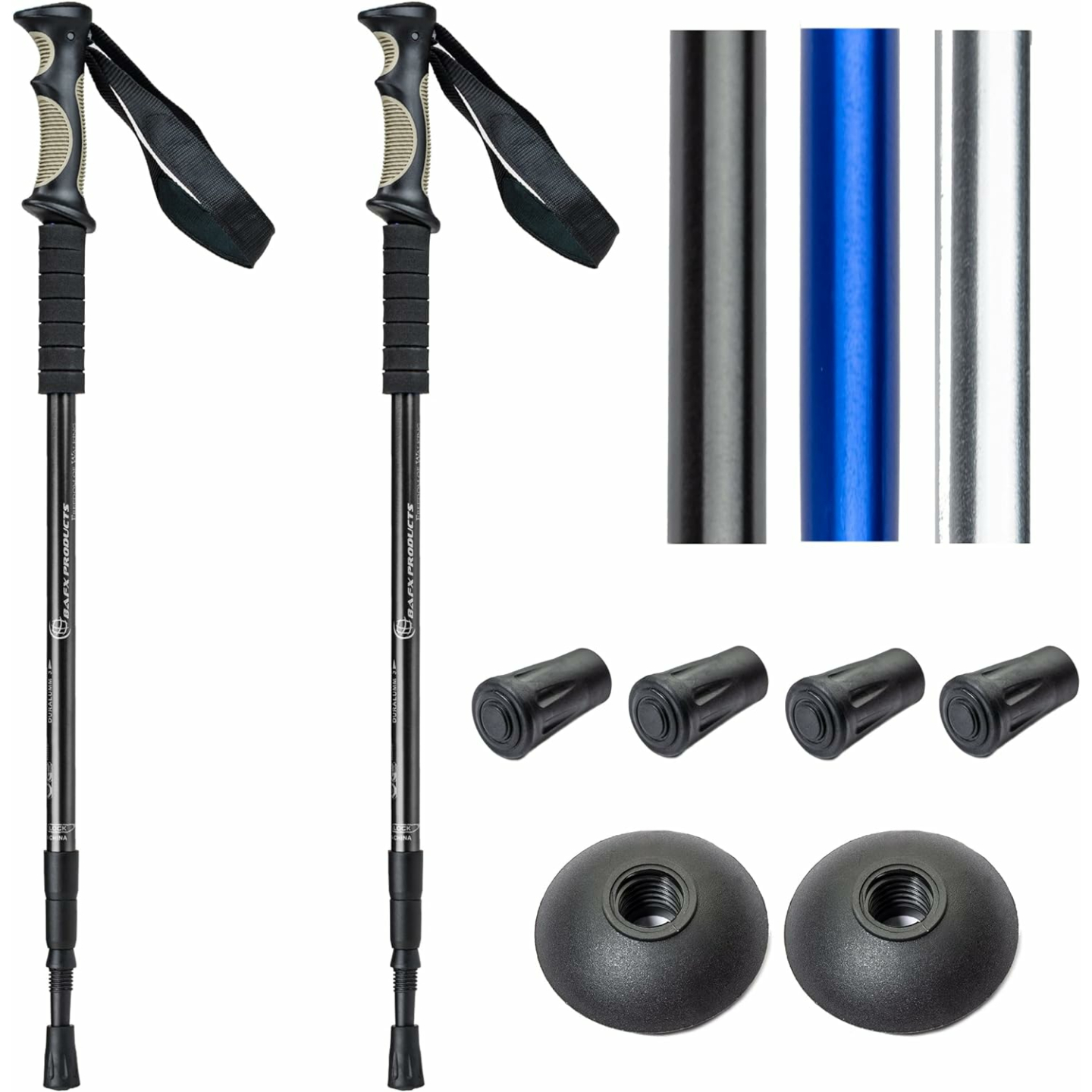 Lightweight Adjustable Anti-Shock Hiking Poles