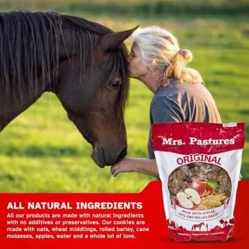 Mrs Pastures Premium Horse Treats Made in USA