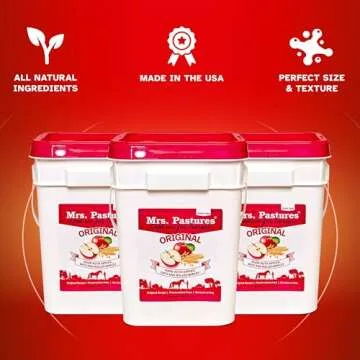 Mrs Pastures Premium Horse Treats Made in USA