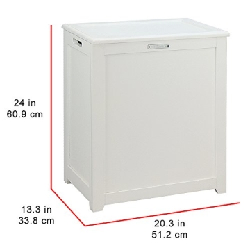 Oceanstar Stylish Storage Laundry Hamper for Your Home