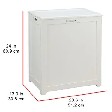 Oceanstar Stylish Storage Laundry Hamper for Your Home