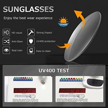 KIMORN Rectangle Sunglasses Stylish 90's Vintage Design