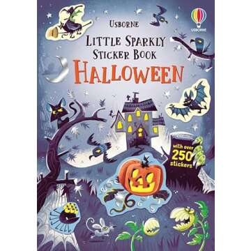 Little Sparkly Sticker Book, Halloween