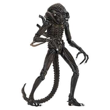 NECA - Alien- 7" Scale Action Figures - Ultimate Warrior - (1986) Brown Alien