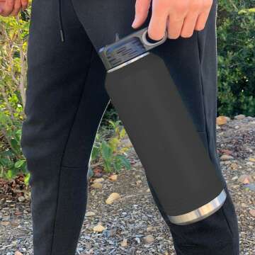 Custom 40oz Double Wall Water Bottle for Basketball