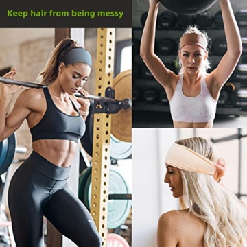 Huachi Soft Stretch Headbands for Women – Versatile & Comfortable