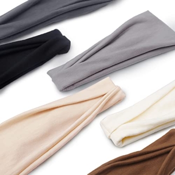 Huachi Soft Stretch Headbands for Women – Versatile & Comfortable