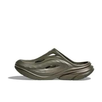 Hoka Unisex Ora Recovery Mule Slide Sandal, Slate/Slate, 7 US Men