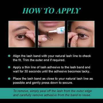 Ardell Natural Multipack False Eyelashes 110 - Black, Lightweight Lashes for Everyday Wear, Comfortable Invisiband Strip Lashes, 2 Pack