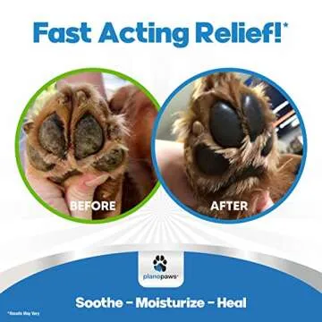 Lick Safe Dog Paw Pad Balm 2 Oz for Dry Cracked Paws - All Breeds