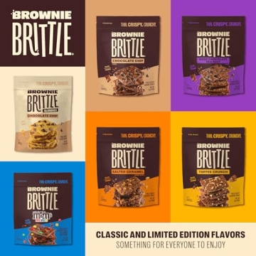 Brownie Brittle Variety Pack - Indulgent Crunchy Snacks