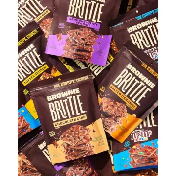 Brownie Brittle Variety Pack - Indulgent Crunchy Snacks