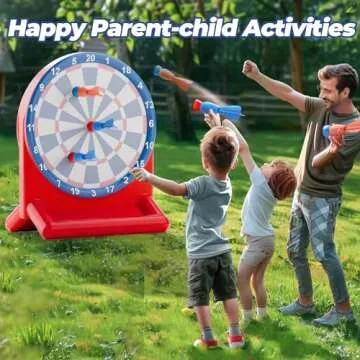 iPlay, iLearn Kids Swimming Pool Toys, Inflatable Floating Dart Board Water Game, Toddler Indoor Outdoor Yard Playset, Cool Summer Family Party Birthday Gift 3 4 5 6 7 8 10 12 Years Old Boys Girl Teen
