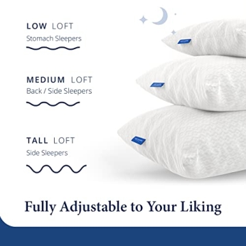 Luxury Adjustable Memory Foam Pillow for All Sleepers