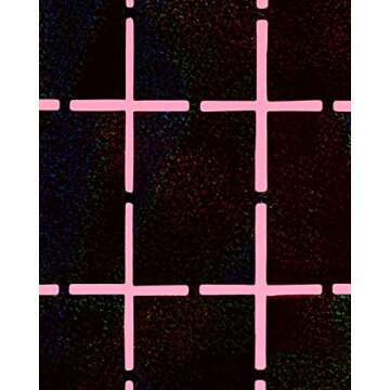 xo, Fetti Party Decorations Black Iridescent Square Foil Curtain - Set of 2 | New Years Eve 2023, Bachelorette Backdrop, Wedding, Square Birthday Photo Booth