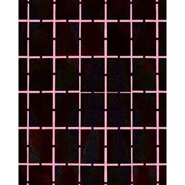 xo, Fetti Party Decorations Black Iridescent Square Foil Curtain - Set of 2 | New Years Eve 2023, Bachelorette Backdrop, Wedding, Square Birthday Photo Booth