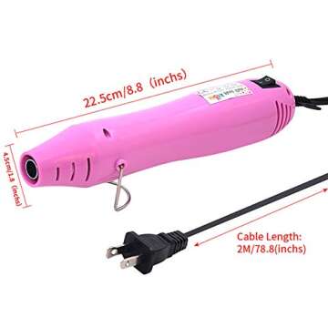 Heat Gun Mofa Resin Mini Heat Gun - 300W for Crafts and Creative Projects