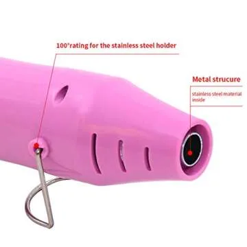 Versatile Mini Heat Gun for Crafts and DIY Projects