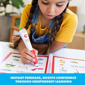 Educational Insights Hot Dots Let's Learn Kindergarten Reading Classroom Bundle4 Pack- Learn to Read Kindergarten Workbook with Interactive Pen, Ages 3+